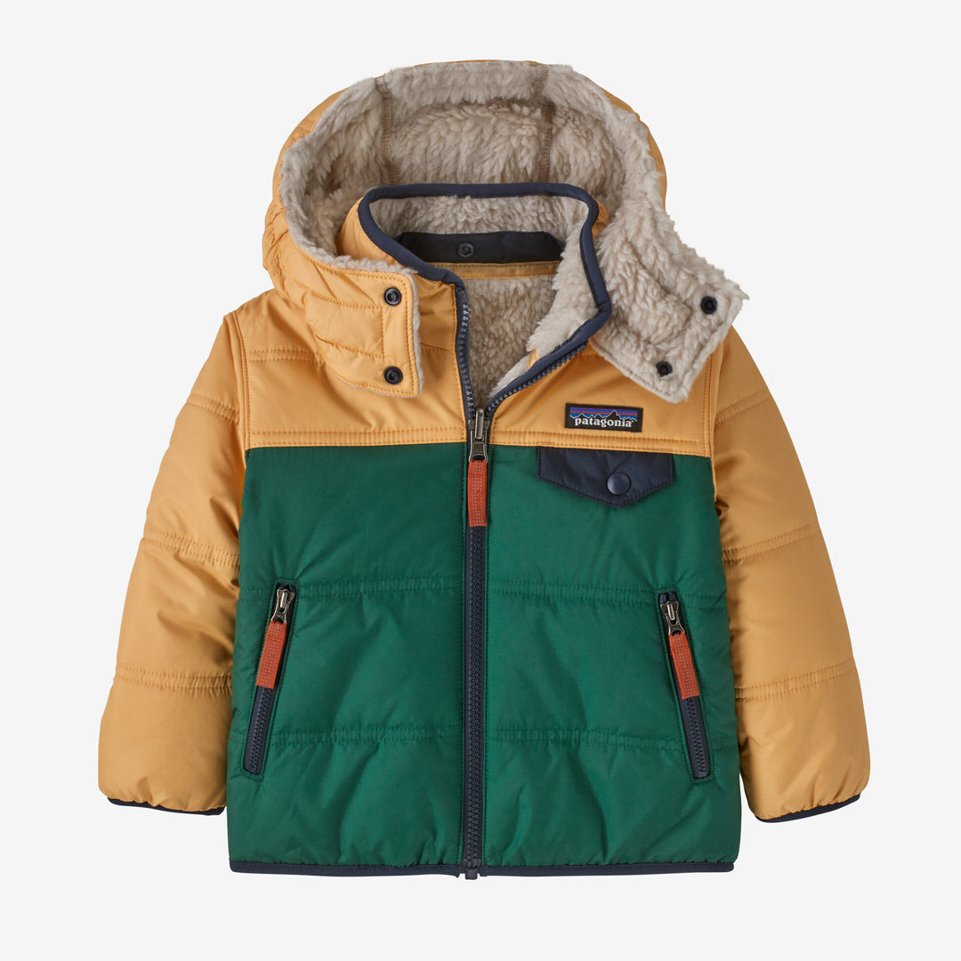 Patagonia Baby Reversible Tribbles Conifer Green