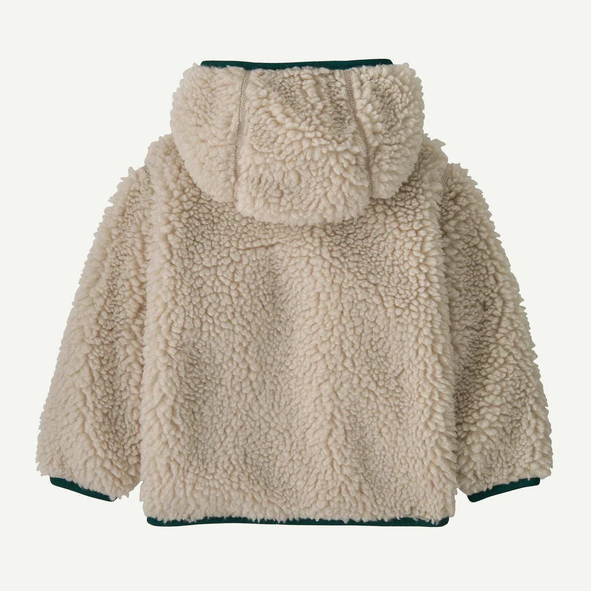 Patagonia Baby Retro-X® Fleece Hoody Natural w/Cascade Green