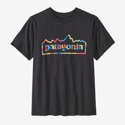 Patagonia Kids Graphic T-Shirt Unity Fitz Black