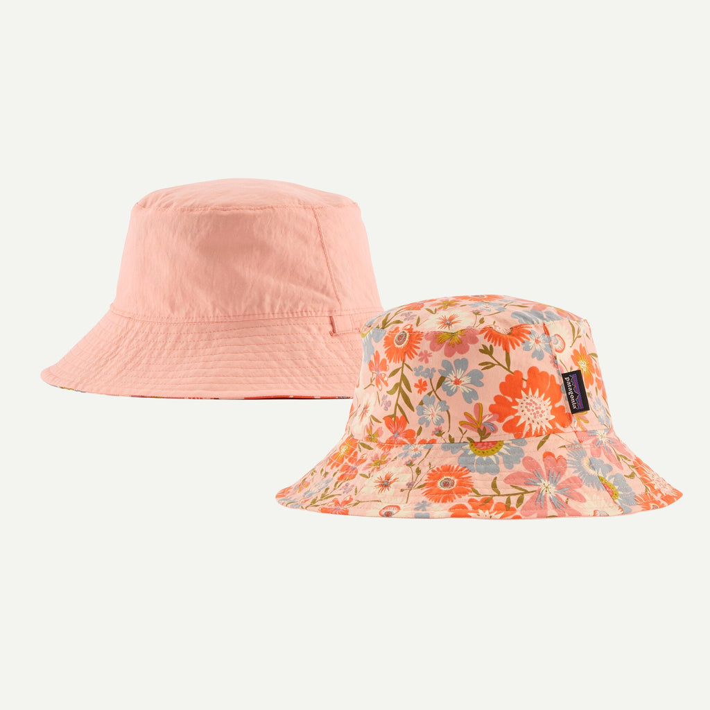 Patagonia Baby Sun Bucket Hat Way Back:Sunlit Pink - Freedom To Explore