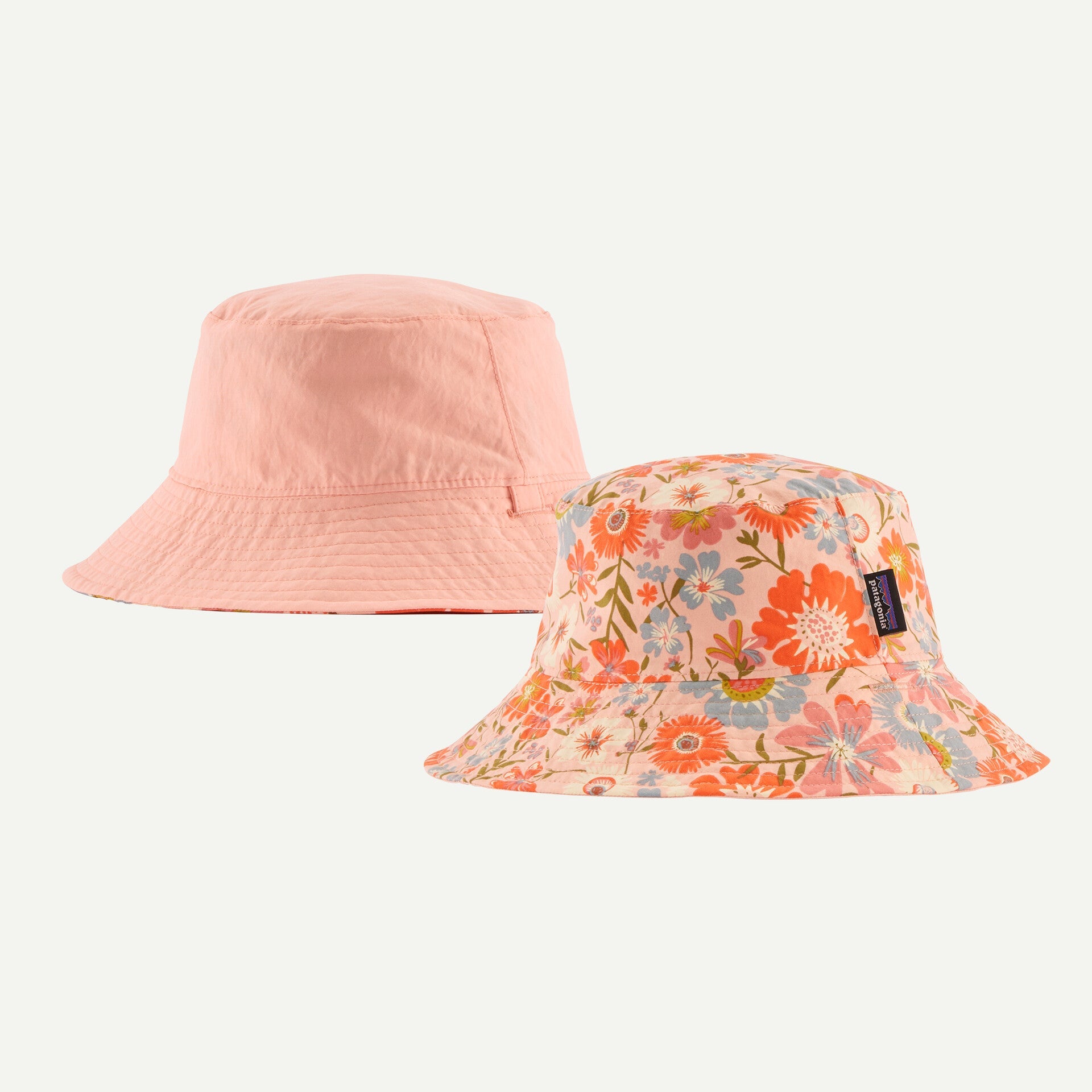 Patagonia Baby Sun Bucket Hat Way Back:Sunlit Pink - Freedom To Explore