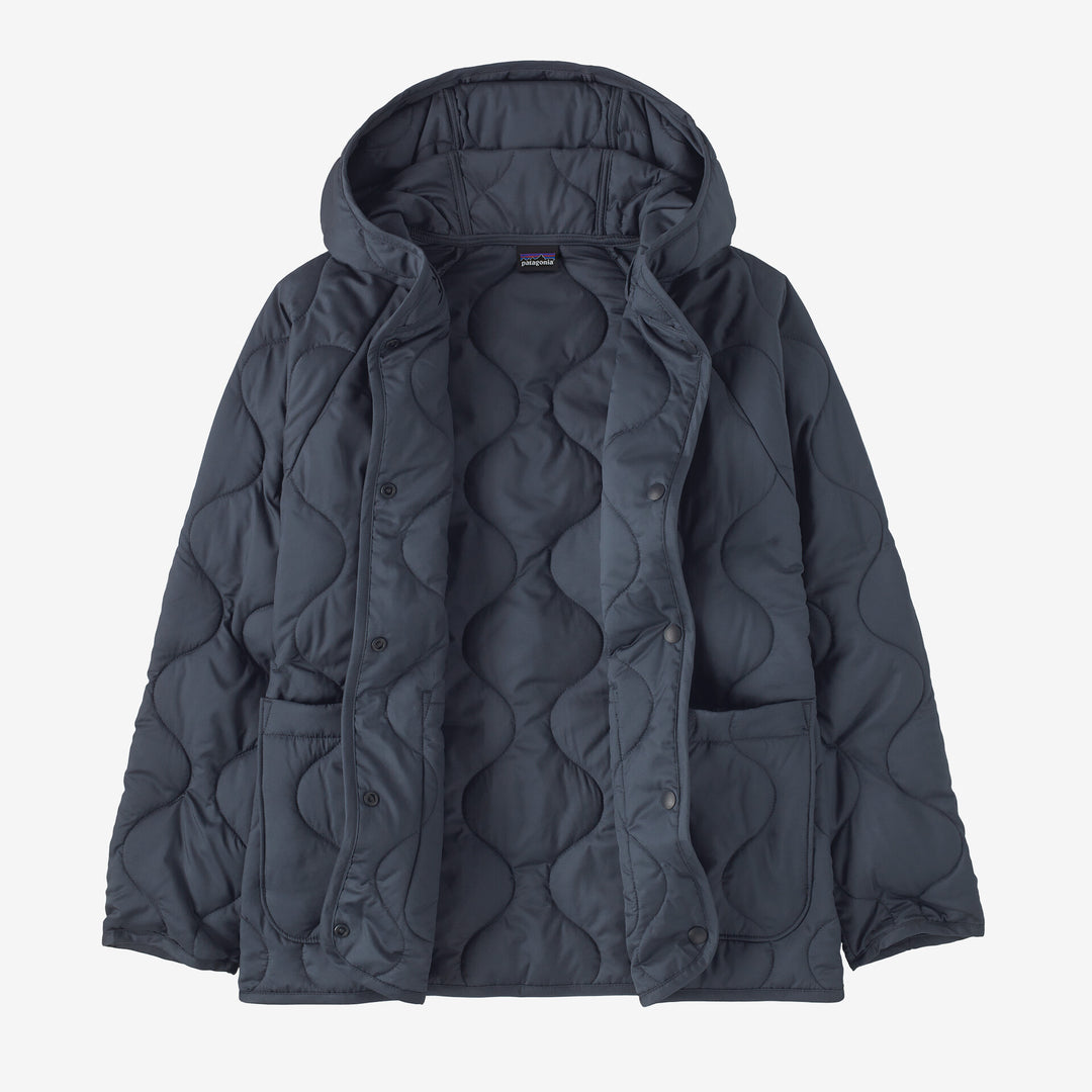 Patagonia Kids' Quilted Puffer Smolder Blue