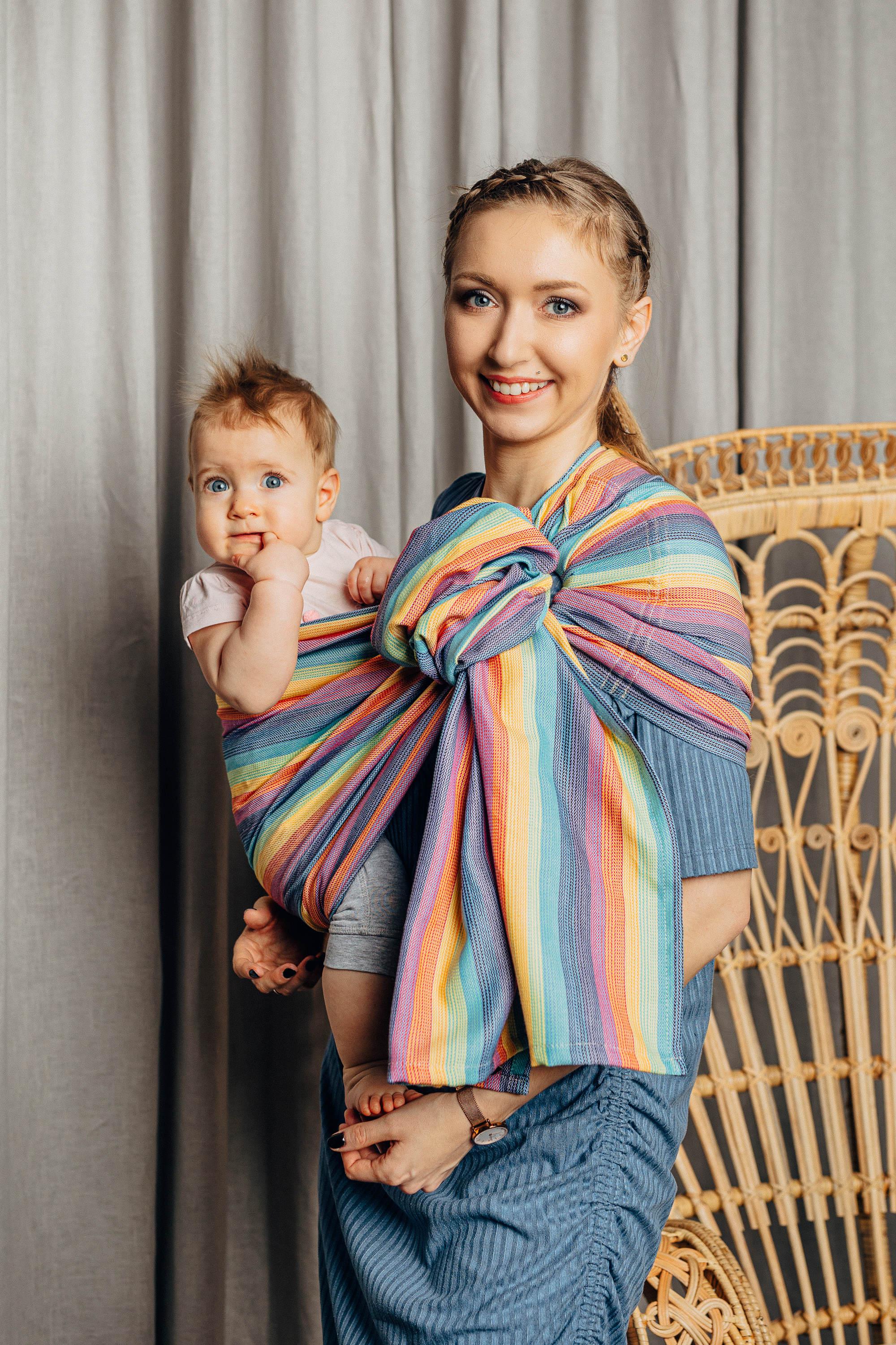 LennyLamb Ring Sling With Gathered Shoulder Luna