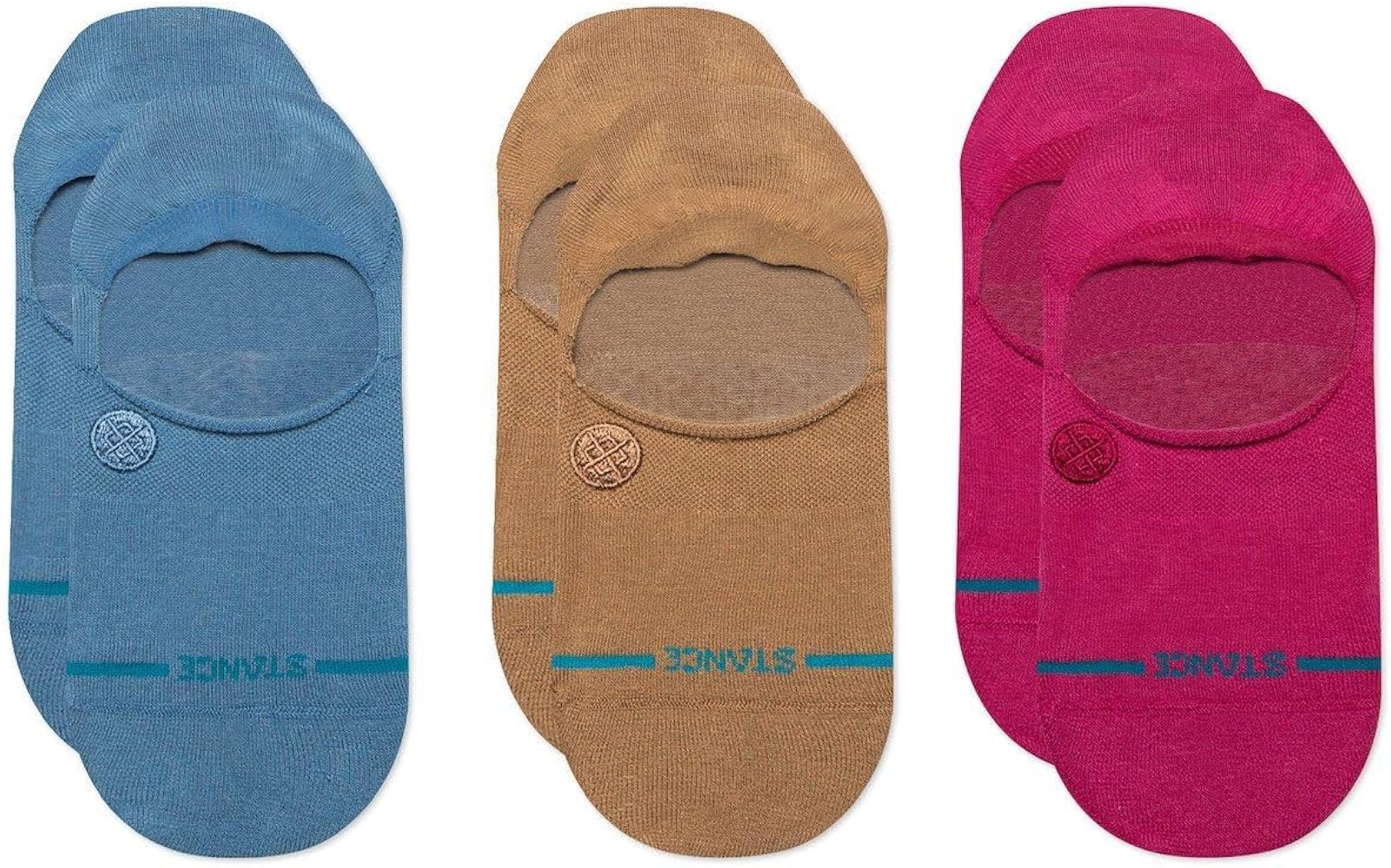 Stance Icon No Show 3 Pack Chive
