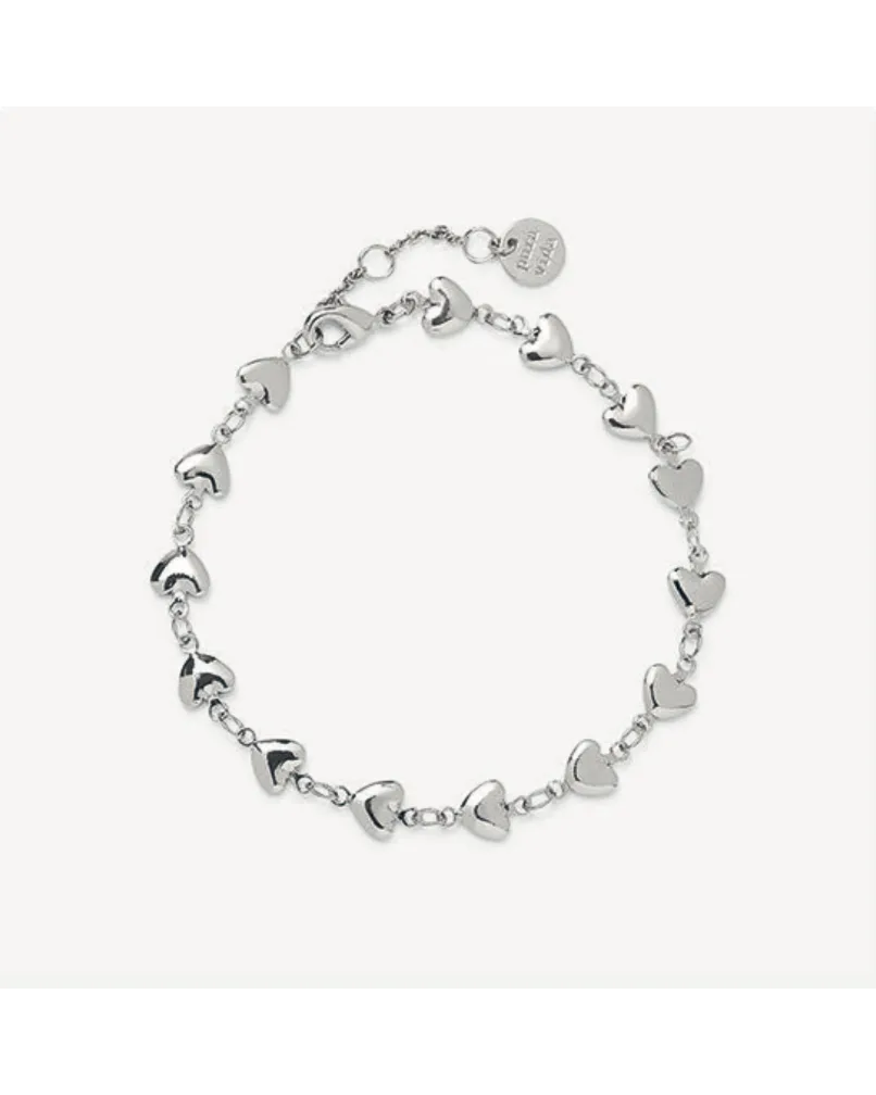 Pura Vida Amore Chain Silver Bracelet