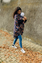 LennyLamb Asymmetrical Hoodie | Vintage Flowers