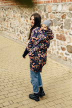 LennyLamb Asymmetrical Hoodie | Vintage Flowers