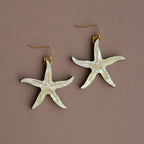 Pepper You Pearly Starfish Hoop Earrings