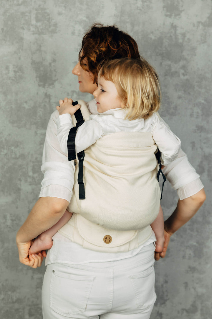 LennyLamb Preschool Carrier Little Herringbone Luce