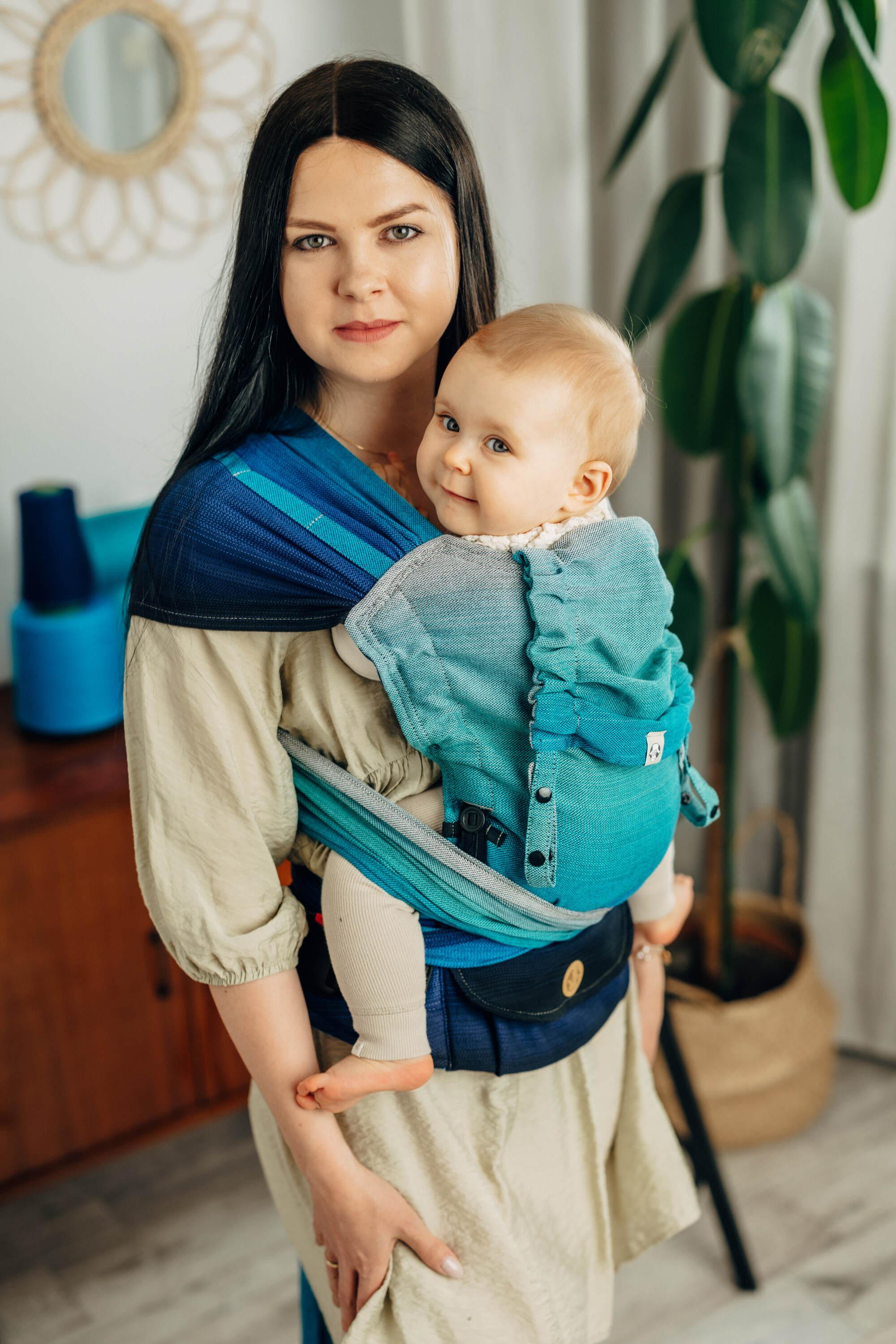 LennyLamb Hybrid Half Buckle Carrier Standard Size Airglow
