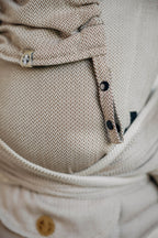 LennyLamb Hybrid Half Buckle Carrier Standard Size Almond