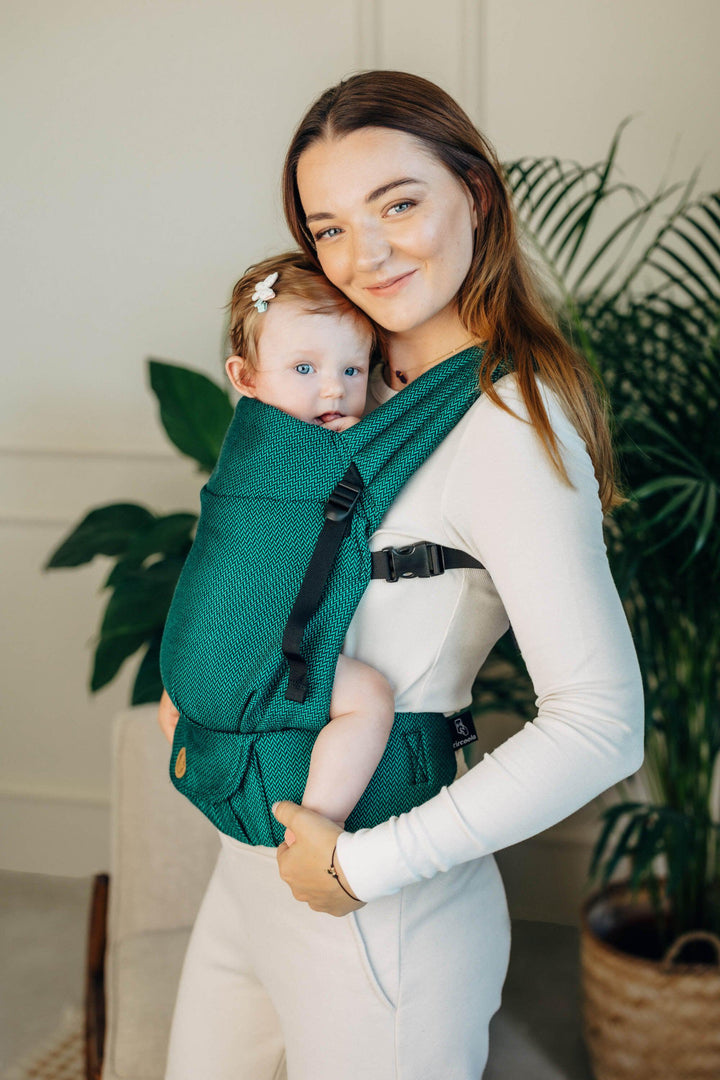 LennyLamb LennyLight Babywearing Carrier Emerald