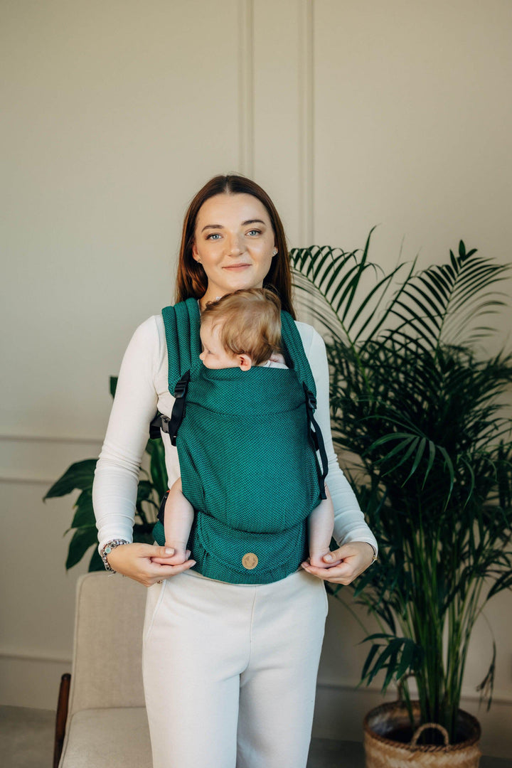 LennyLamb LennyLight Babywearing Carrier Emerald