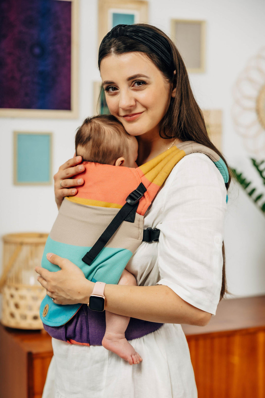 LennyLamb LennyLight Babywearing Carrier Pastel