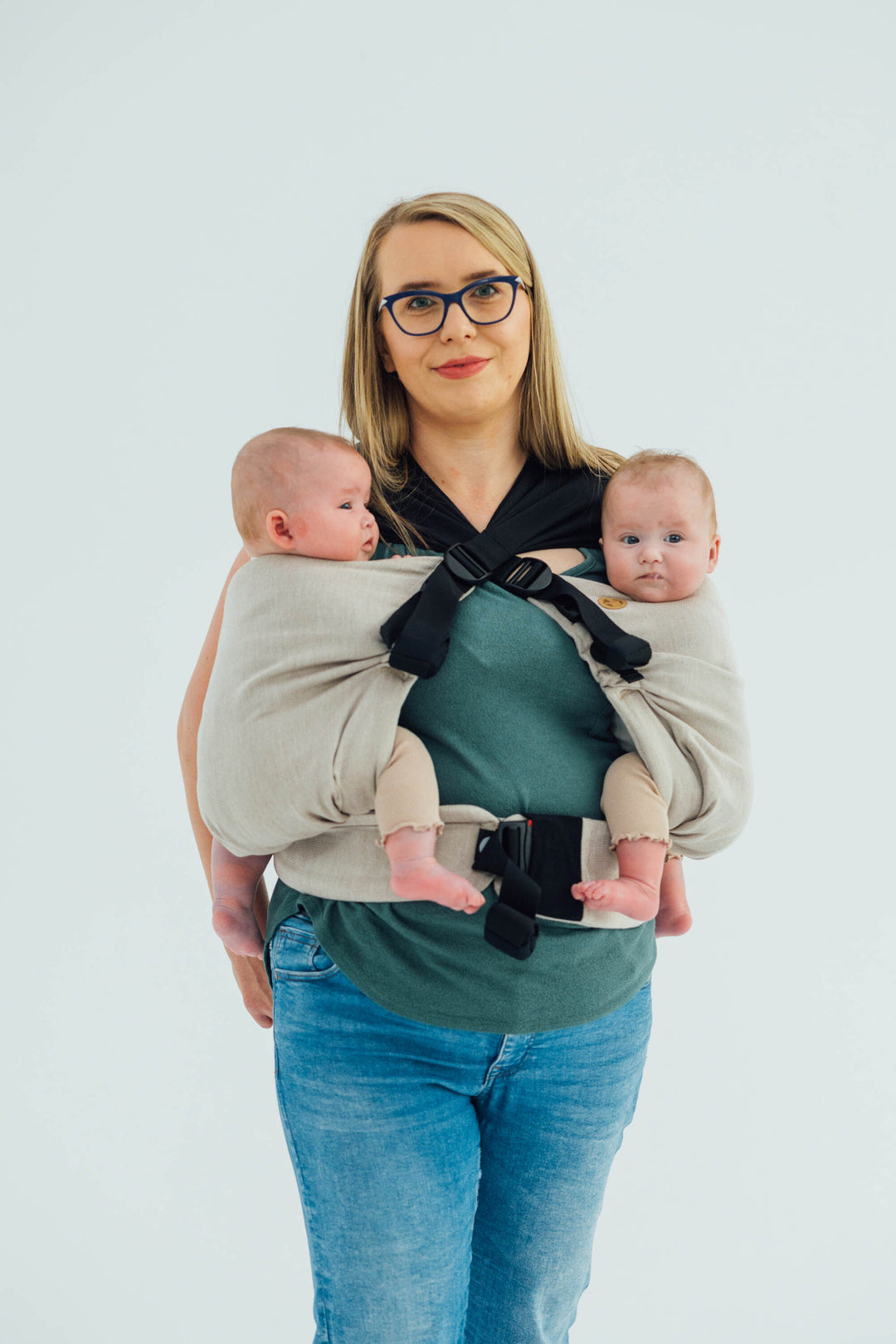 LennyLamb LennyTwin Baby Carrier Peanut Butter