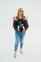 LennyLamb LennyTwin Baby Carrier Wild Wine Bouquet