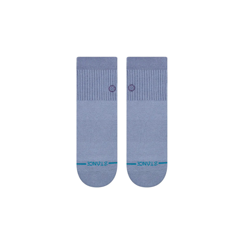 Stance Icon Pop Quarter Sock Stone Blue