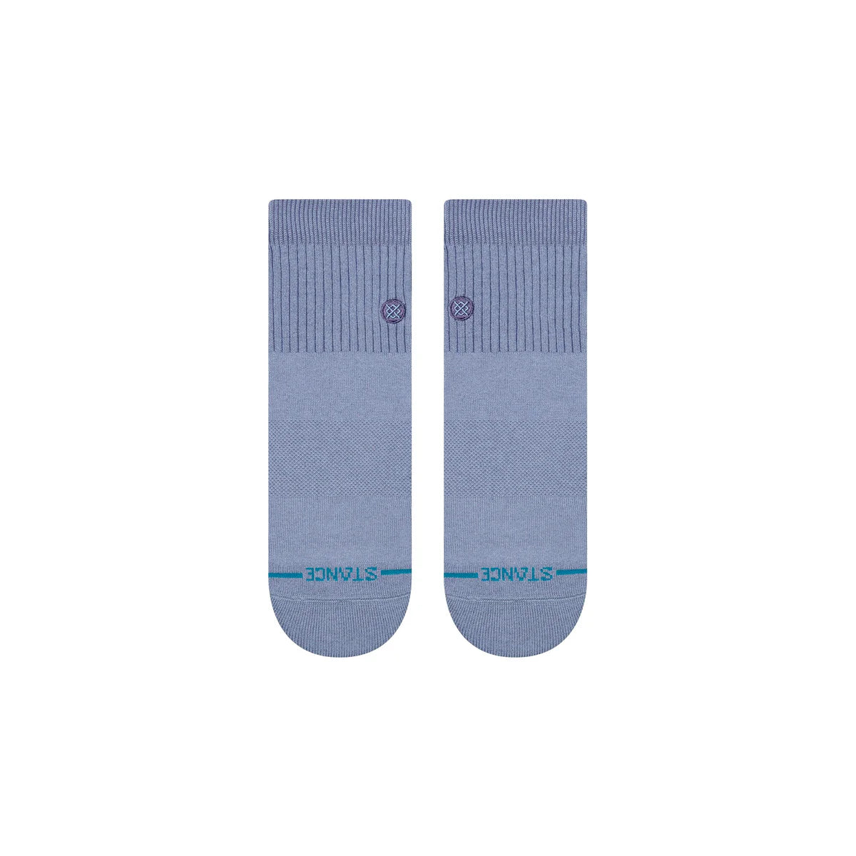 Stance Icon Pop Quarter Sock Stone Blue