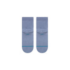 Stance Icon Pop Quarter Sock Stone Blue