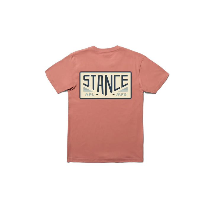 Stance Reserved T-shirt Dusty Rose
