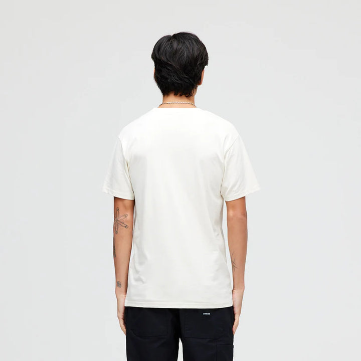 Stance Triple Threat T-shirt Vintage White