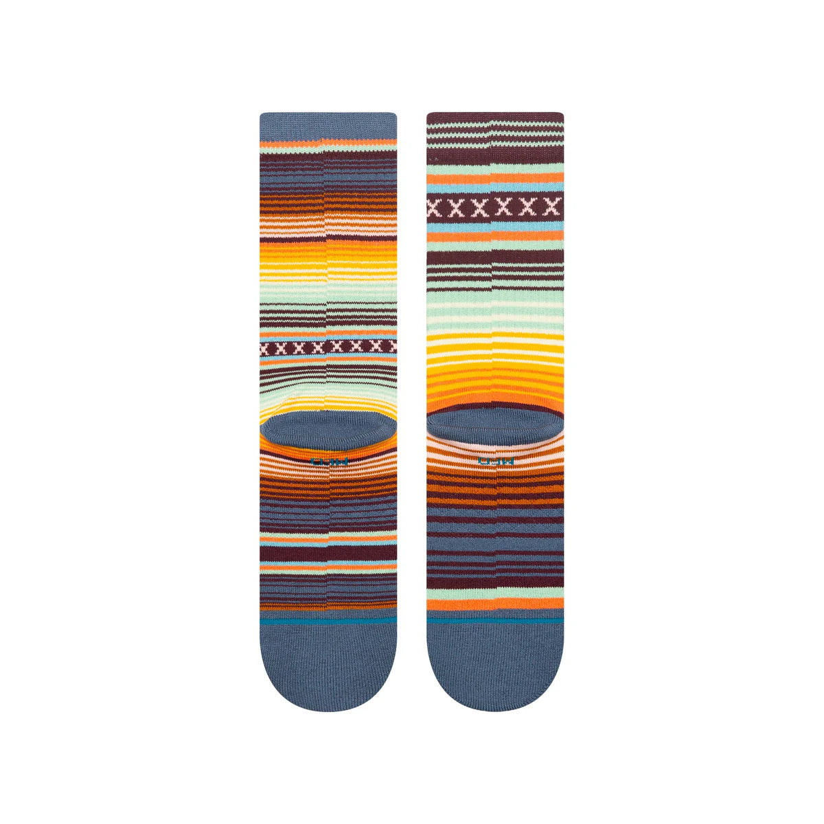 Stance Curren Crew Sock Sea Blue