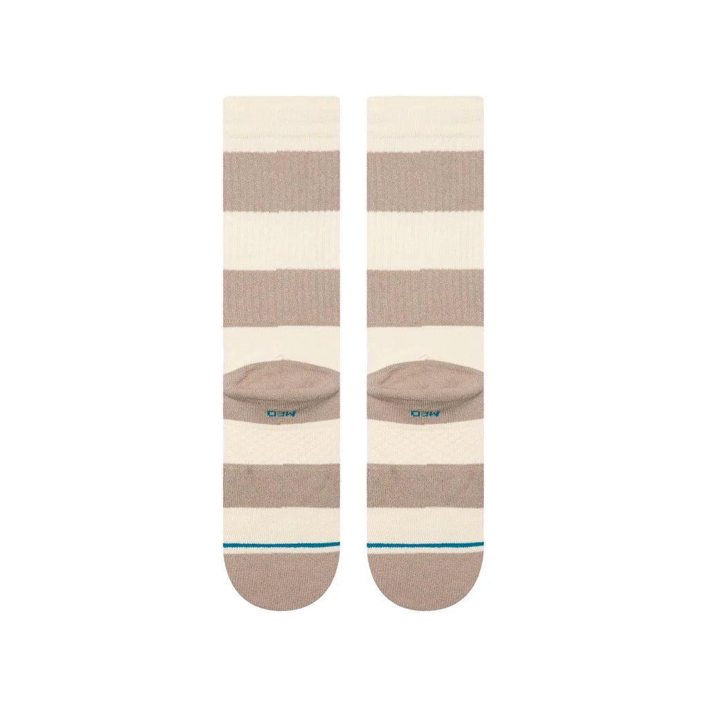 Stance Stacked Up Crew Sock String Grey