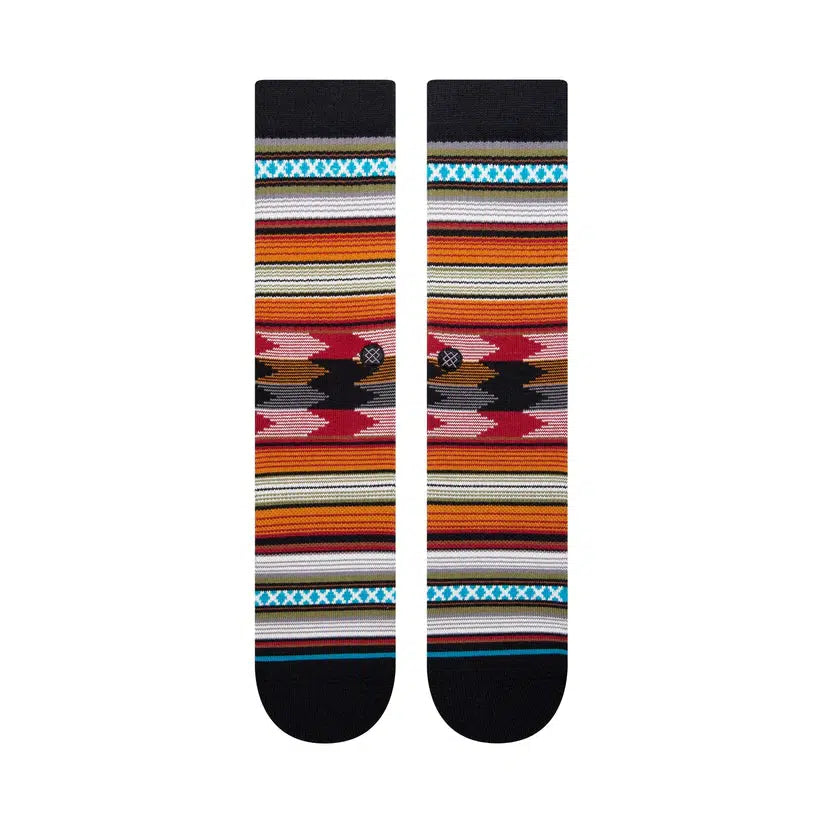 Stance Baron Crew Sock Black