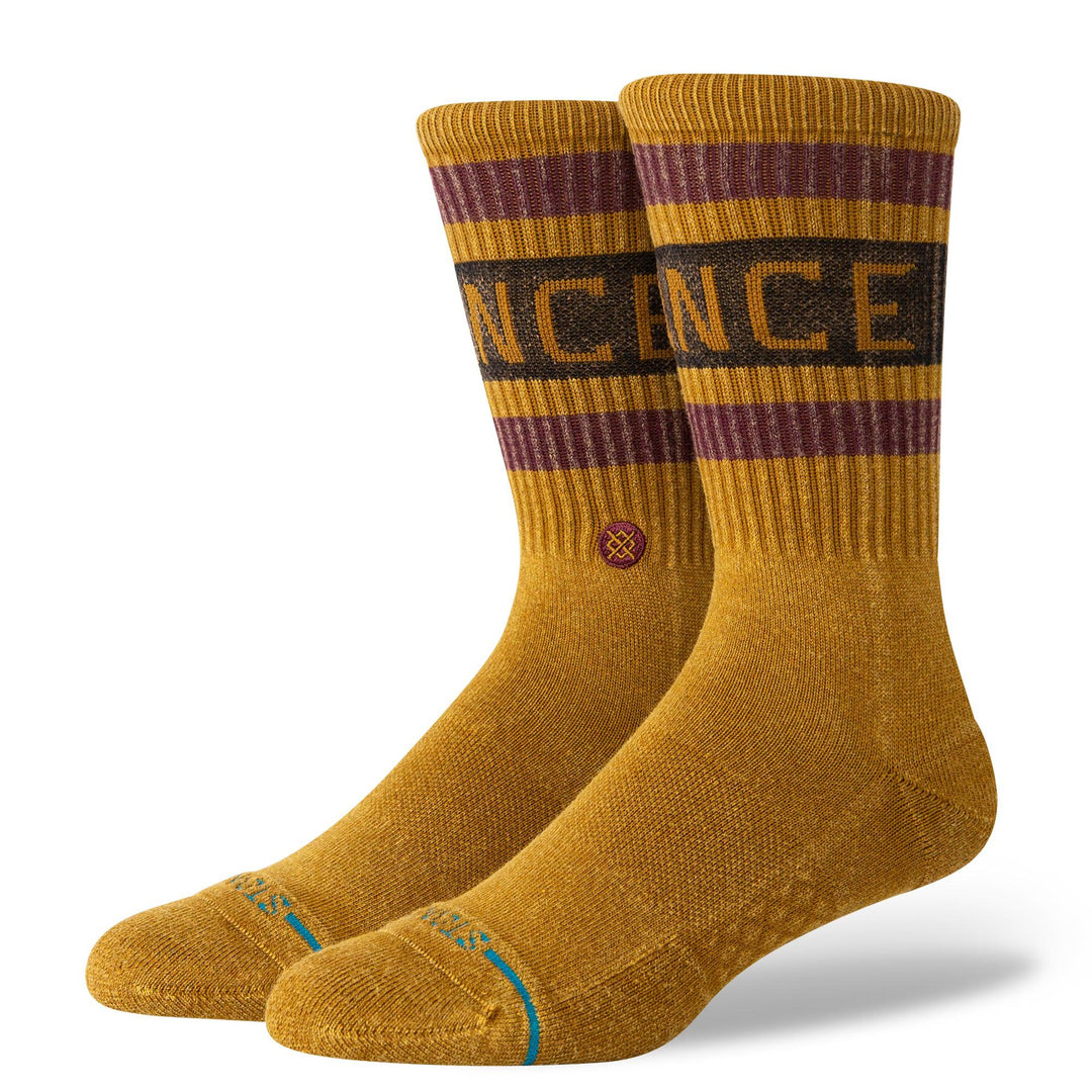 Stance Boyd Limited Crew Sock Gold