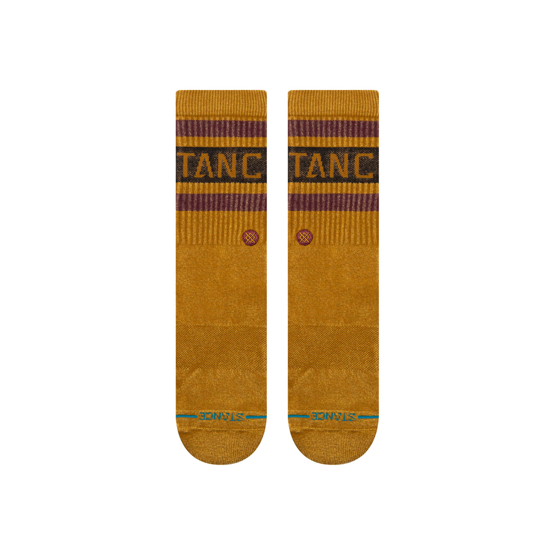 Stance Boyd Limited Crew Sock Gold