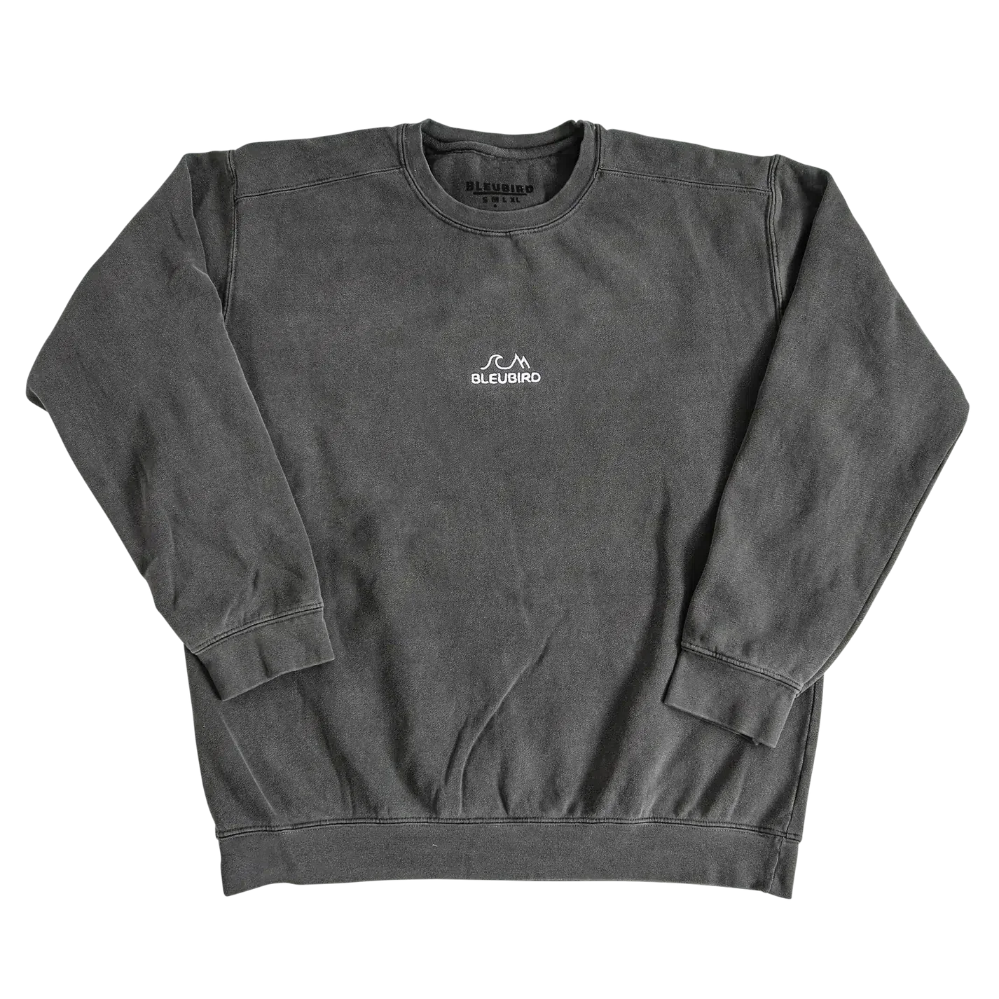 Bleubird Minimal Crew Charcoal