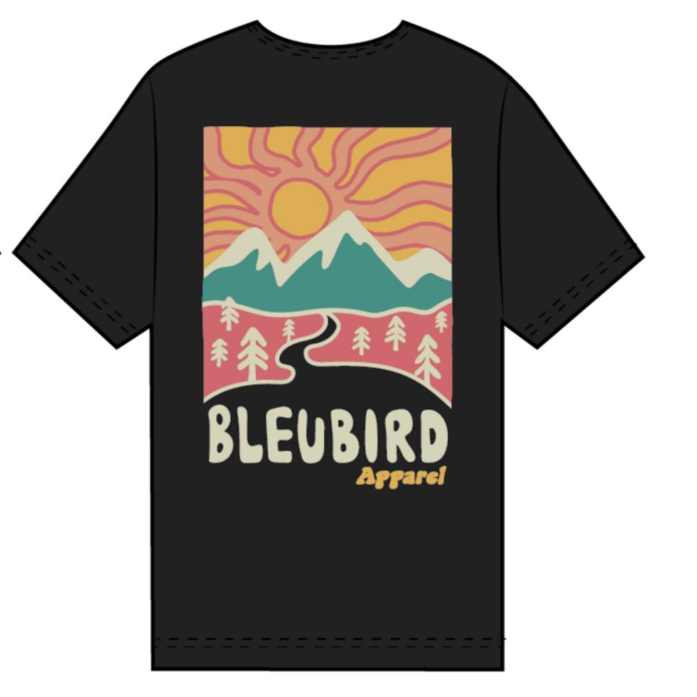 Bleubird Road Out Tee Black