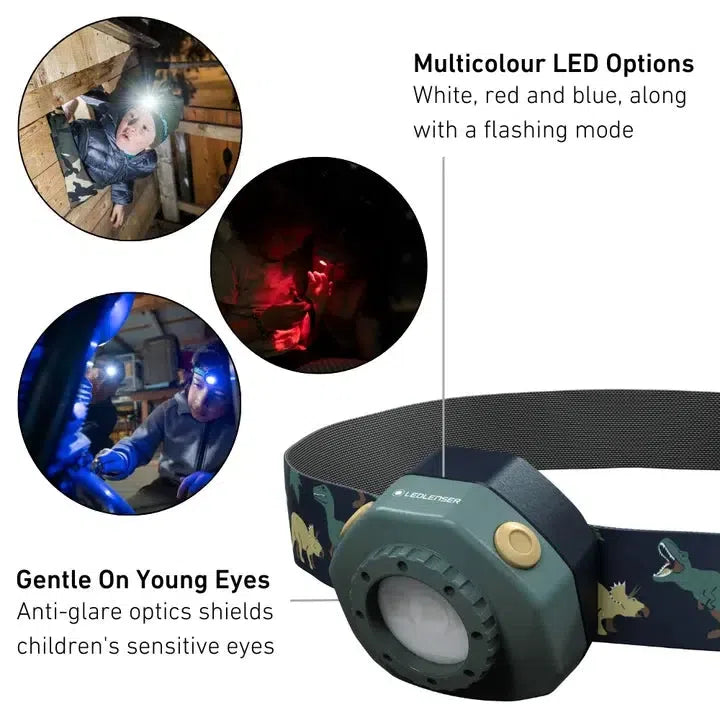 Ledlenser KIDLED4R Rechargable Head Torch