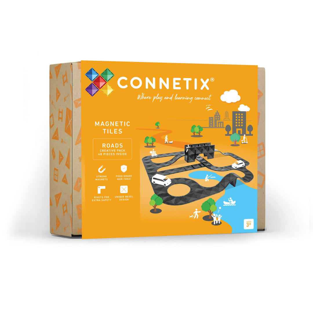 Connetix Creative Roads Pack 48PC