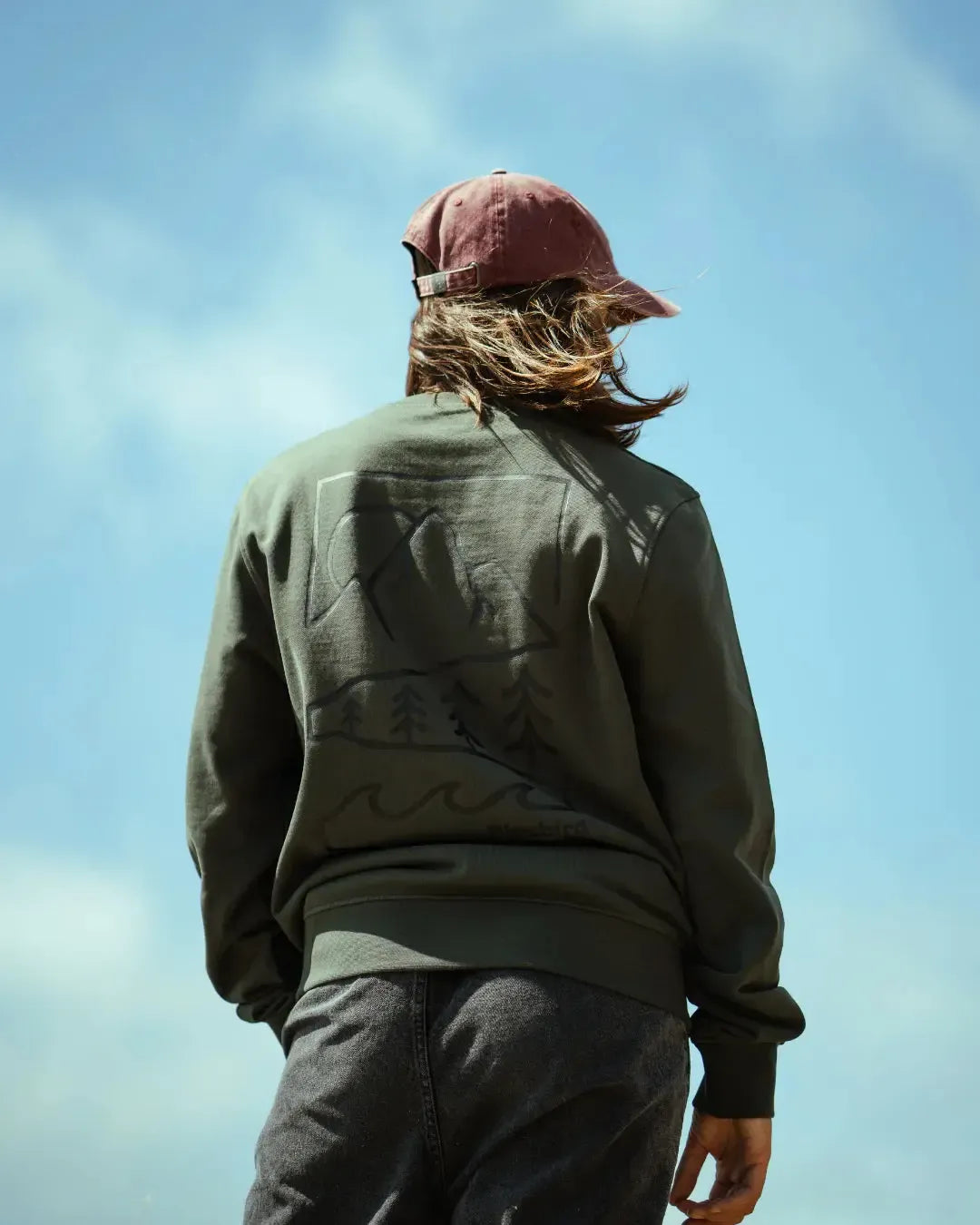 Bleubird Alpine Crew Khaki