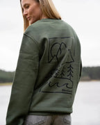 Bleubird Alpine Crew Khaki