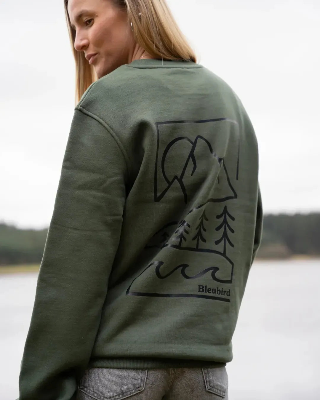 Bleubird Alpine Crew Khaki