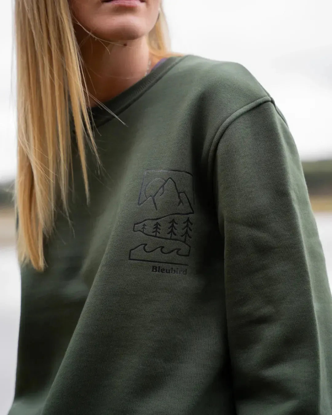 Bleubird Alpine Crew Khaki
