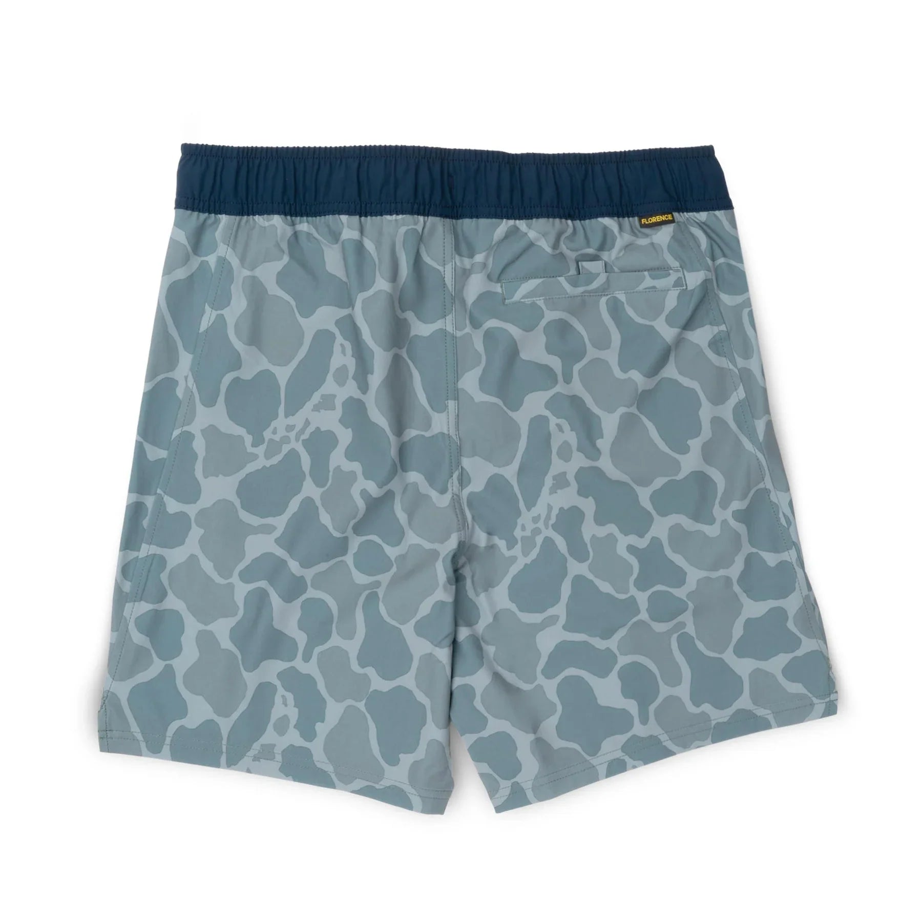 Florence Marine X Standard Issue Elastic Short Light Sea Blue Camo - Freedom To Explore