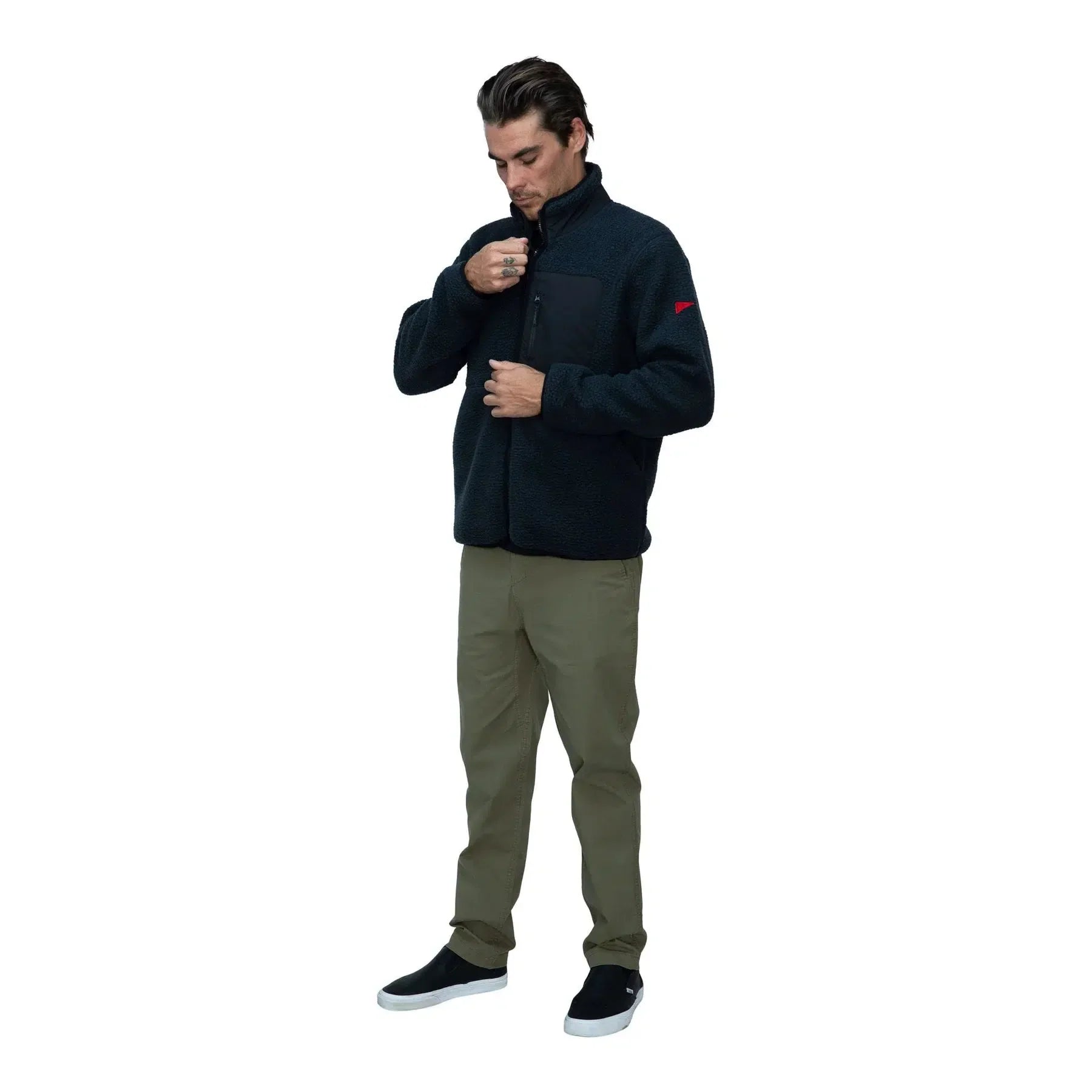 Florence Marine X High Pile Utility Fleece Jacket Black