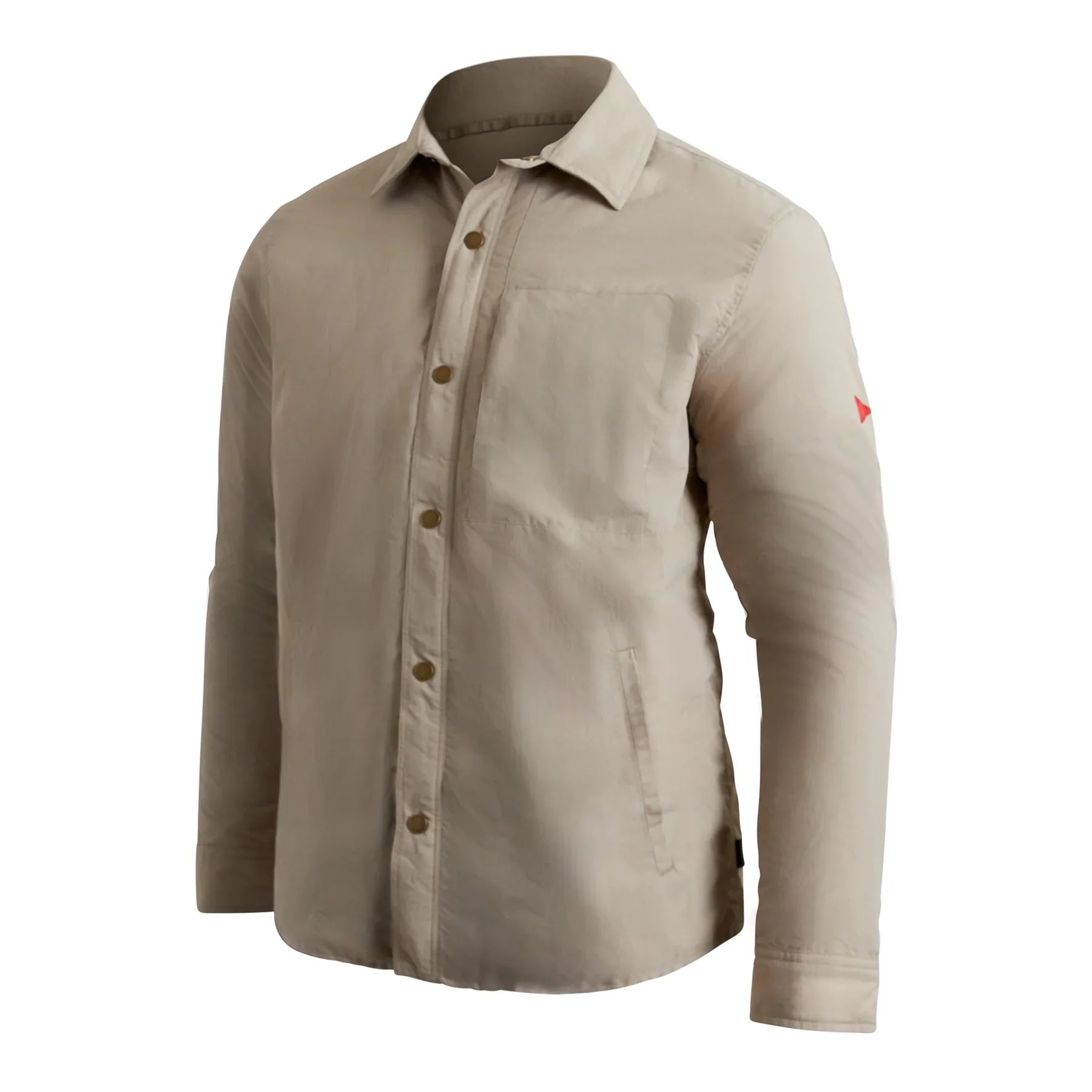 Florence Marine X Wind Pro Utility Jacket Overshirt Vintage Khaki - Freedom To Explore