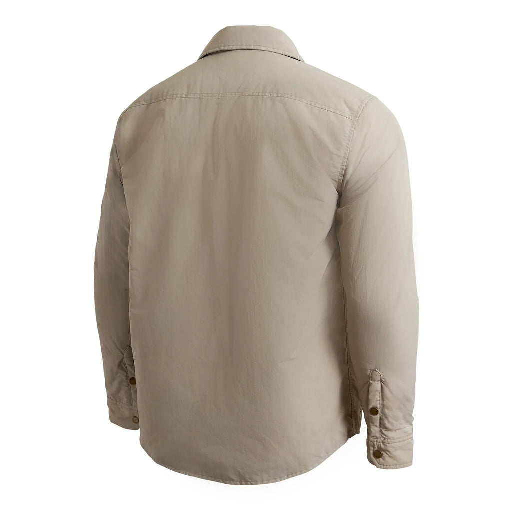 Florence Marine X Wind Pro Utility Jacket Overshirt Vintage Khaki - Freedom To Explore