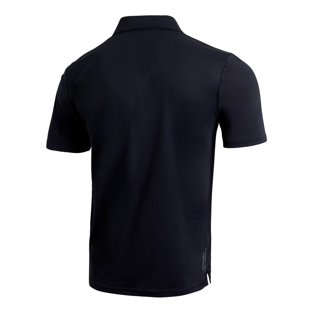 Florence Marine X Airtex Collared Short Sleeve Shirt Navy