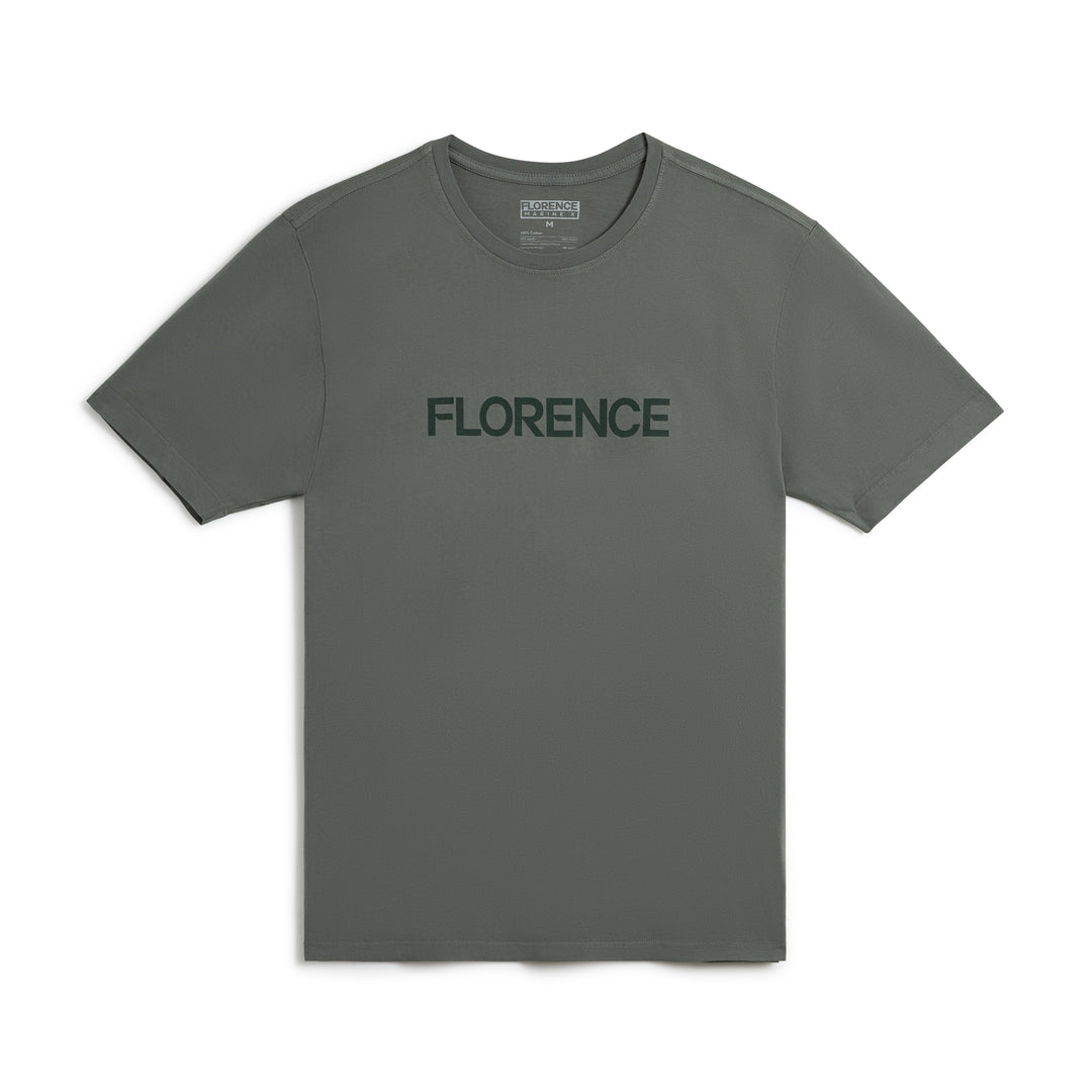 Florence Marine X Florence T-shirt Dark Sage