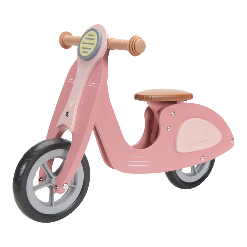 Little Dutch Balance Bike Scooter Pink