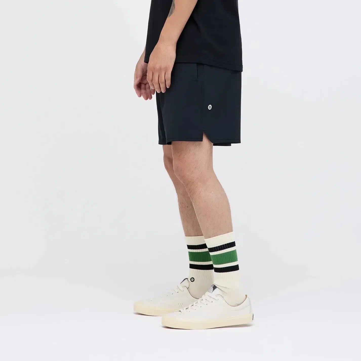 Stance Complex Hybrid Short 5" Black