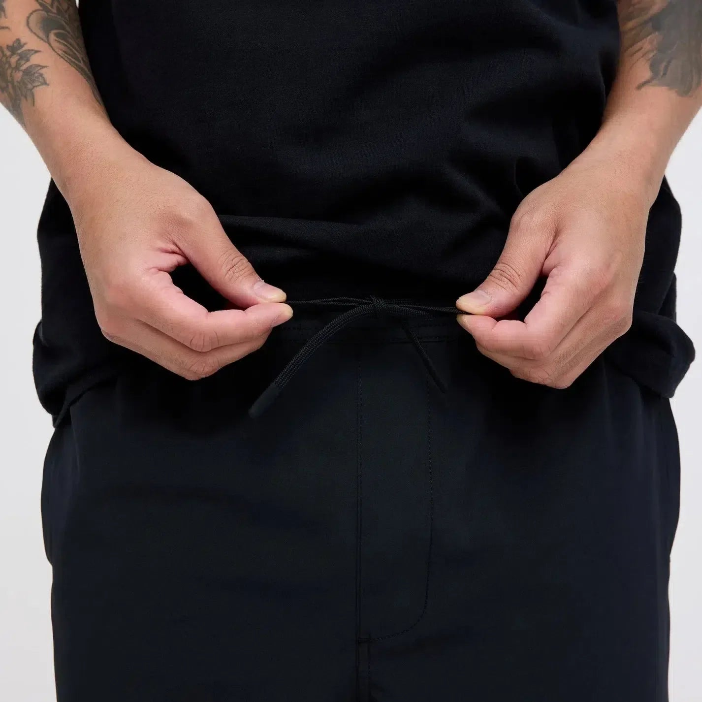Stance Complex Hybrid Short 5" Black