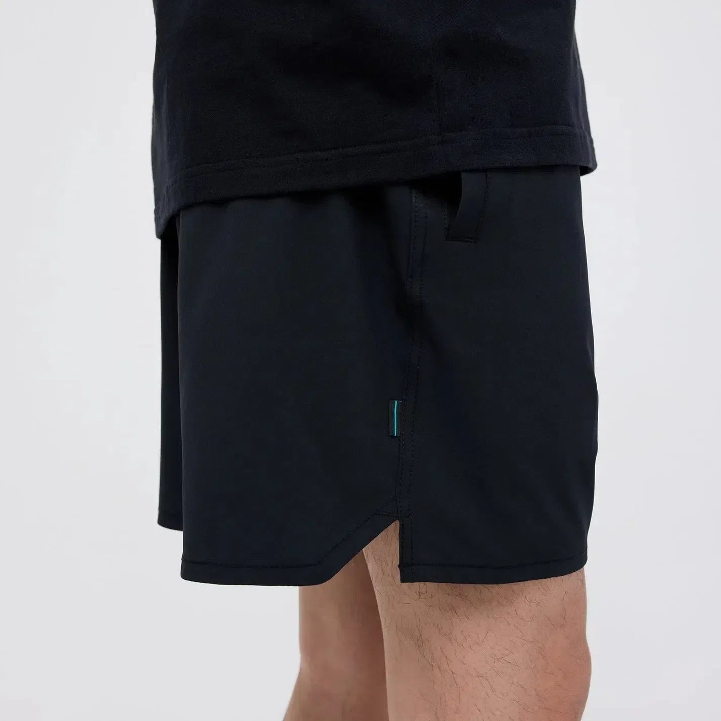 Stance Complex Hybrid Short 5" Black