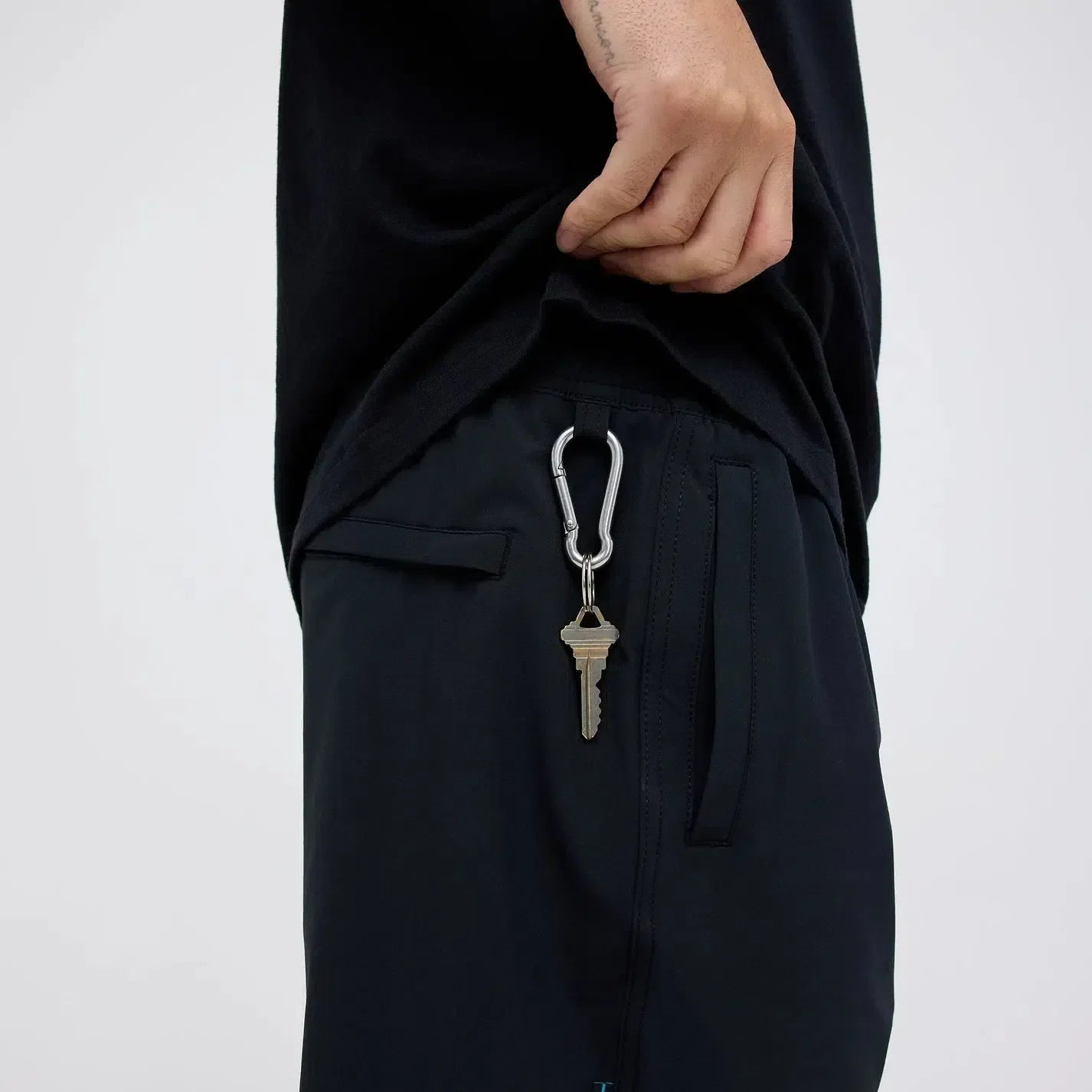 Stance Complex Hybrid Short 5" Black