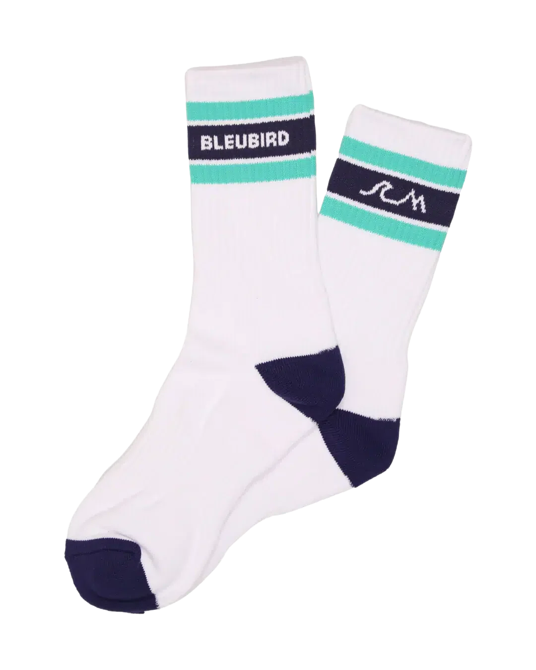 Bleubird Crew Socks OG Teal